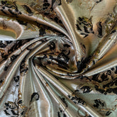 Sahsa Haute Couture Floral Pattern Jacquard Evening and Event Dress Fabric 150cm x 100cm