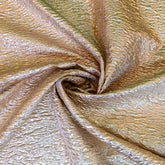 Sahsa Haute Couture Cream Brocade Evening and Event Dress Fabric Gold Embossed 150cm x 100cm - 32074 6958